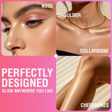 Face Pearl Diamond Highlighter Stick Contour Nose Shadow Lasting 3D Brightening Cheek Blusher Illuminator Repairing Makeup Pen