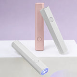 1pcs UV/LED Nail Lamp Set Handheld Light with Stand Rechargeable USB Gel Polish Nail Dryer For Quick Curing Manicure Tool
