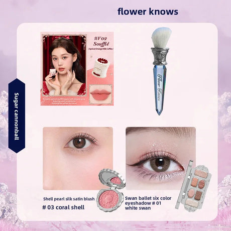 Flower Knows Makeup Sets Little Angel Bunny Garden Lip Glaze Blush Shell Jewelry Flowerknows Birthday Gift Kit De Maquillaje