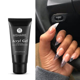 MSHARE Poly Nails Acryl Gel 60ml Builder UV Led Acrylgel Nails Extensions Acrylic Pink White Clear Acrylatic Hema Tpo Free Gel