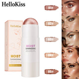 [Natural Glowup] 1pc Glowup Highlighter Stick | Natural Brightening Face Contour & Highlight Makeup, Medium Coverage, Buildable