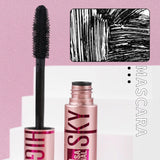 Pink Slender Eye Black, Waterproof and Sweat Proof, Not Easy to Smudge, Easy to Apply to Create Curly Natural Eyelashes