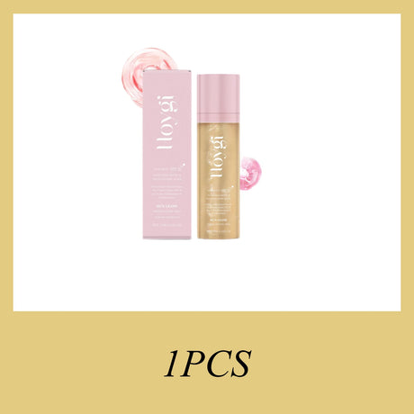 Hoygi 75ML SPF 50 Sheer Setting Mist Hydrating Glow Mist with Shimmering Oil Reef Safe for Face Body Non Greasy Fast Absorbing