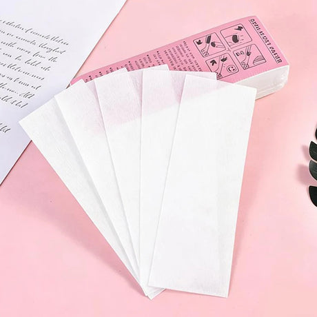10/50/80/100Pcs Wax Paper Professional Hair Removal Waxing Strips Non-woven Fabric Waxing Papers Depilatory Beauty Tool Removal