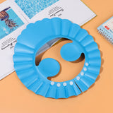 Baby Shower Soft Cap Adjustable Hair Wash Hat for Kids Ear Protection Safe Children Shampoo Bathing Shower Protect Head Cover