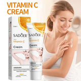 Vitamin C Underarm Cream Skin Whitening Cream For Body, Dark Spot Remover Corrector For Neck,Armpit,Underarm,Elbow, Knees