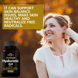Premium Hyaluronic Acid Supplement with Vitamin C and Biotin - Promote Metabolism, Promote Skin Health, Improve Skin Wrinkles