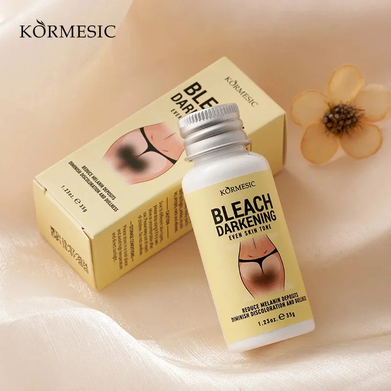 Body Whitening Cream Private Parts Underarm Bleaching Serum Whiten Butt Knee Brighten Inner Thigh Intimate Dark Remove Melanin