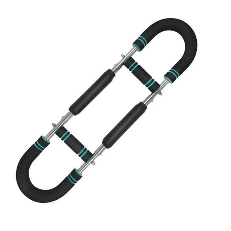 40KG u shape Hand Gripper Strengths Twister Arm Trainer Power Twister Bar Fitness Equipment for Men and Women Home Workout