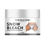 Body Whitening Bleach Cream Brighten Underarm Elbow Knees Joint Removal Intimate Parts Dark Spots Melanin Snow Bleach Cream 45ml