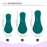 2pcs Heavy Flow Women Menstrual Pads Quick-Dry & Highly Absorbent Sanitary Pads Large Size Soft Comfortable Fit Panty Liners