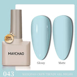 MAYCHAO 12ml Gel Nail Polish Set Professional Salon Nail Art Gels Varnish UV LED Semi Permanent Nail Lacquer Nail Supplies