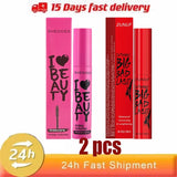 5D Waterproof Mascara Eyelashes Lengthening Long Lasting Silky Lash Black Eyelashes Extension Make Up Beauty Eye Korean Cosmetic