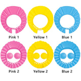Baby Shower Soft Cap Adjustable Hair Wash Hat for Kids Ear Protection Safe Children Shampoo Bathing Shower Protect Head Cover