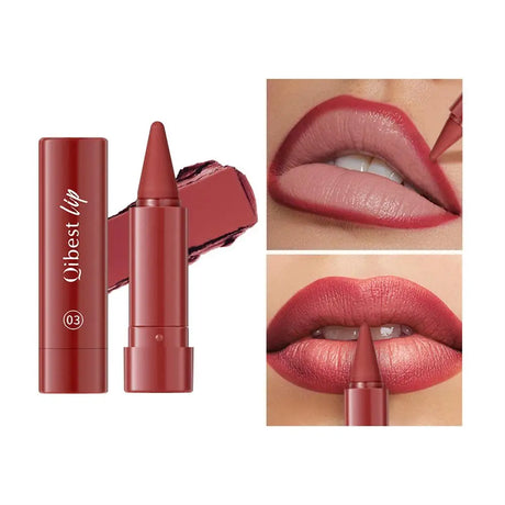 6Pcs Velvet Matte Lip Liner Pencil Set High Pigment Smooth Silky Texture Easy to Color & Define Lip Contours Daily Lip Makeup