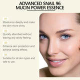 Ouhoe Snail Collagen Face Cream Repair Essence Moisturizing Lifting Firming Smoothing Nourishing Cream Korean Cosmetics Skin Car