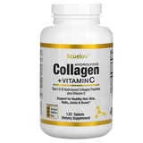 bcuelov Hydrolyzed Collagen Peptides - Nutritional Supplement for Healthy Hair, Skin and Nails