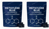 Methylene Blue Gummies 5mg, 99.9% Pure USP‑Grade, for Cognitive Support, Mental Clarity, Lifted Mood, Sharper Focus, 30/60 CT