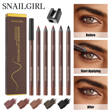 Eyeliner Pen, Waterproof And Sweatproof, Long Lasting Smudge