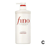 Fino Shampoo Conditioner 550ml Oil Control Volumizing Smooth Hair Mask Repair Dry Damaged Hair Moisturizing Nourishing Treatment