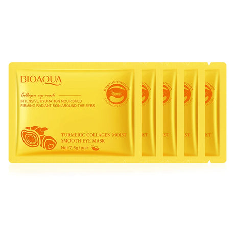 BIOAQUA Snail Crystal Collagen Eye Mask Anti Dark Circles Anti-Wrinkles Moisturizing Whitening Anti-Aging Eye Patches Skin Care