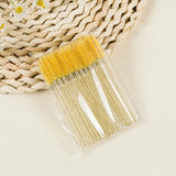 50-100PCS Crystal Eyelash Brush Combs Professional Eye Lash Extension Mascara Wands Makeup Beauty Tool for Eyelashes