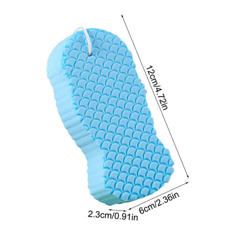 Bath Sponge Exfoliating Bath Scrubbing Sponges Body Washcloth Scrubber Deep Cleanse Exfoliating Skincare Shower Scrubbing Tool