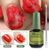 1/2pcs/Set Nail Magic Remover With Remover Tool Quickly & Easily Remove Gel Nail Polish And Poly Nail Gel Without Harming Nails