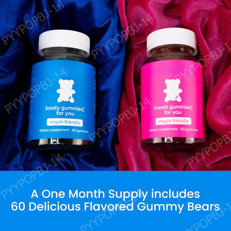 Top&Peach Support Combo Pack Multivitamin Gummies for Women Includes Herbal Extracts & Essential Vitamins Gluten Free  60 Count
