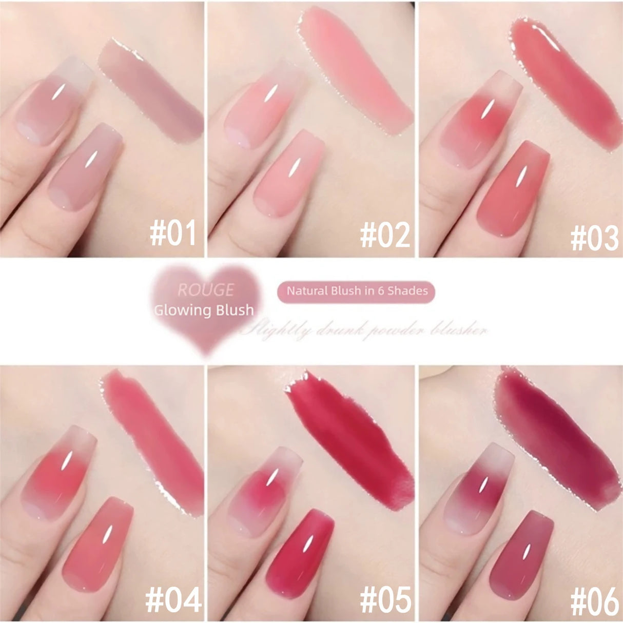 MIANEL 10ML Pure Desire Blush Jelly Gel Nail Polish 2026 New Ice Clear Nude Clear Nail Polish Pink Nails 1-9pcs