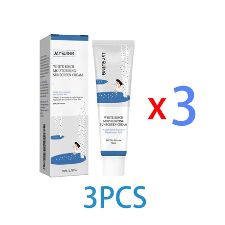 Daily Facial Sunscreen for Oily Skin Oil Control Brightening UV Protection Cream Lightweight Non Greasy Moisturizing Face Lotion