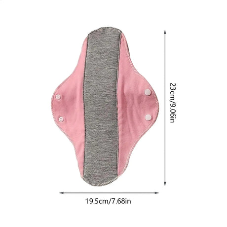 6pieces Reusable Sanitary Pads for Women Leakproof Waterproof Soft Napkins Reusable Feminine Pads for Postpartum and Elderly