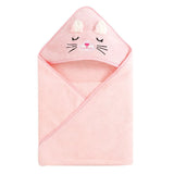 Toddler Bathrobe Infant Bath Towel Boy Girl Blankets Swaddle With Hood Cartoon Coral Fleece Towel Blanket Newborn Kids Bedding
