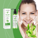 Tea Tree Cleansing Gel Exfoliation Remove Facial Dirt Preventing Blackheads Relieve Skin Sensitivity Moisturizing Face Cleanser