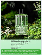 Multi-functional rechargeable portable aroma diffuser essential oil diffuser timer air freshener car home living room bathroom