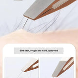 Stainless Steel Tweezers for Eyebrows, Facial Hair & Ingrown Hairs Removal - Precision Slanted Tips, Ergonomic Grip, No Electric
