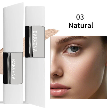 2-In-1 Color-Changing Foundation Stick Lightweight Moisturizing