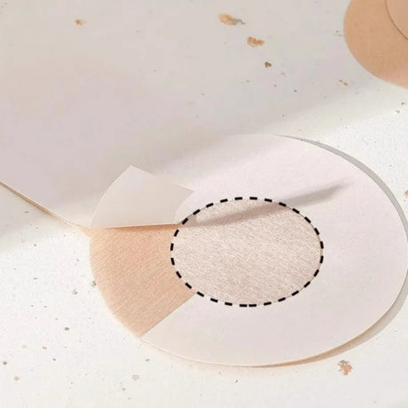 Comfortable Lifting Chest Patch Anti Sagging Bra Pad Women Breast Sticker Anti Convex Point Nipple Cover Solid Color Chest Paste