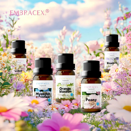 10ml Essential Oil Violet Natural Plant-Based for Relaxation and Stress Relief Body Massage Oilflower Perfume Gifts