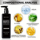 100ML men's facial cleanser for daily cleansing and bathing, suitable for oily skin, soothing, purifying and cleaning