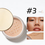 Diamond Glitter Loose Powder 6 Colors Pearlescent Oil Control Mineral Powder Face Foundation Cosmetics Lasting Makeup Powder