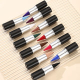 Matte Eyeliner Pencil Black White Blue Green Eyeliner Cream Waterproof and Not Easy To Smudge Colorful Eye Liner Eye Makeup Tool
