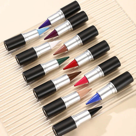 Matte Eyeliner Pencil Black White Blue Green Cream Waterproof