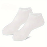 2 Pieces Silicone Foot Care Socks, Moisturizing Protection, Softening Dry, Cracked Heels, Foot Care Tools for Men and Women