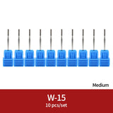 Diamond Ceramic Nail Drill Bits Milling Cutter For Manicure Left Right Rotary Cuticle Files Buffer DIY Nails Accessories Tools
