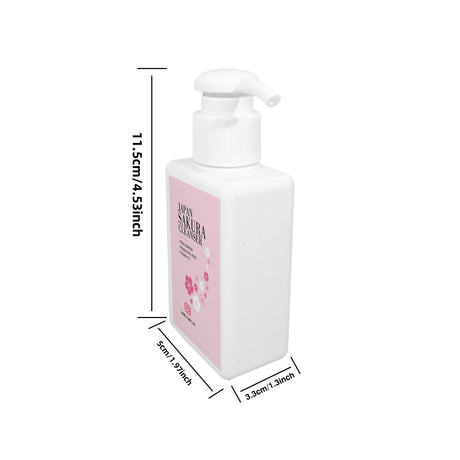 JAPAN SAKURA CLEANSER - Deep Pore Cleansing Cherry Blossom Cleanser for All Skin Types, Daily Morning & Night Skincare Routine