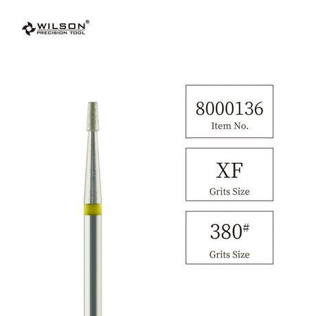 WILSON  Tapered Shape Diamond Bits-Tools/Nails/Uñas Accesorios Y Herramientas/Nail Accessories/Tools