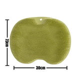 Exfoliating Brush for Feet Foot Wash Mat Brush Body Wash Scrubber in Shower Silicone Bath Massage Mat Back Brush Wall Mounted
