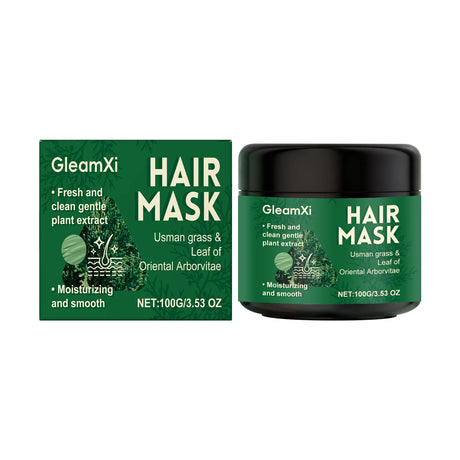 Usman Grass Shampoo Soap Hair Growth Oil Anti Loss Strengthen Hair Regrowth Nourish Improve Split End Repair Damaged Hair Mask