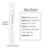Nail Nutrition Oil Pen Nail Strengthener for Thin Nails And Growth 6 Smells Nail Treatment Cuticle Revitalizer Oil Manicure Nail